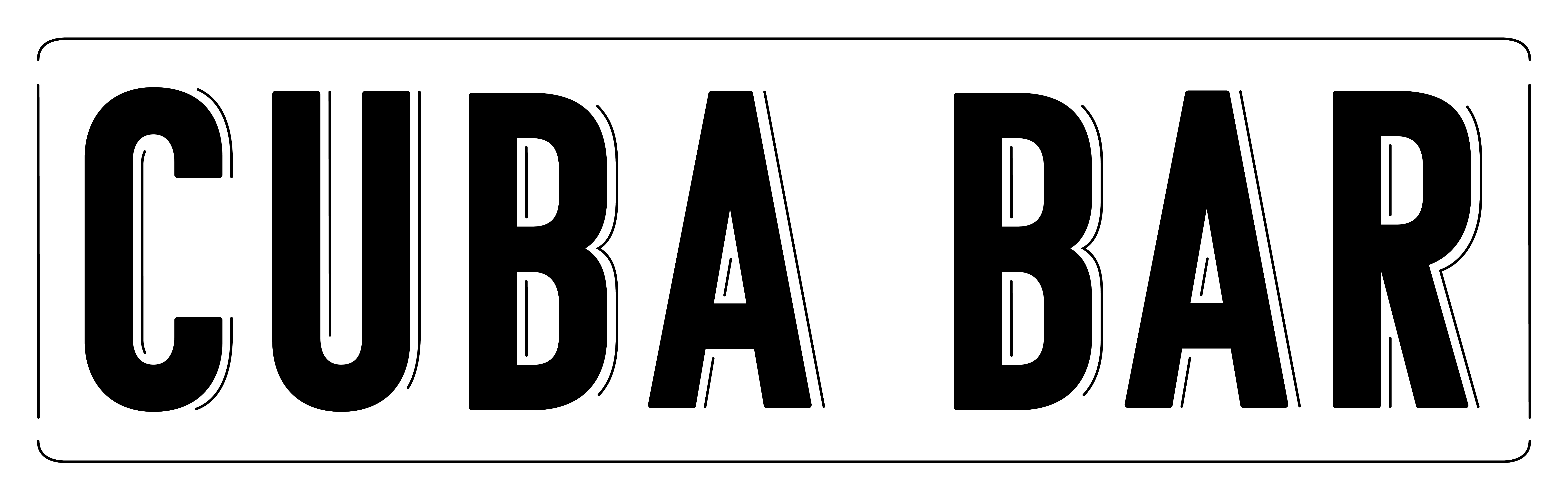 M4 Piazza CubaBar Logo Black